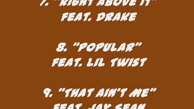 Lil Wayne - I'm Not A Human Being [Tracklist Official] *NEW ALBUM: 27th September 2010* смотреть онлайн