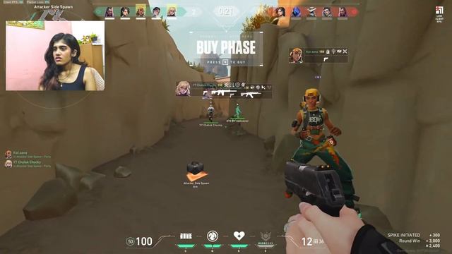 VALORANT LIVE INDIA  #valorant #valorantindia #girlgamer#valorantlive #divyaxe #facecam