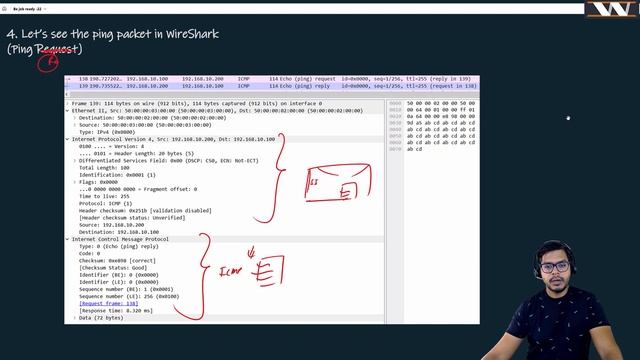 [Hindi]: Let's see the real packets, Wireshark Introduction | Be Job Ready in Networking | Class-22 смотреть онлайн
