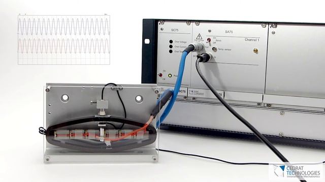 Piezo actuator, Eddy Current Probe & SA75 amplifier - Demo Kit #10 смотреть онлайн