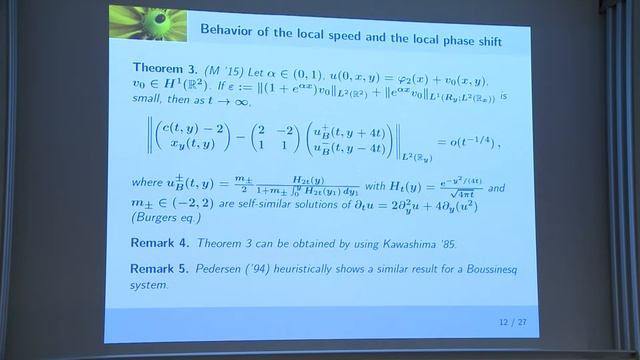 Tetsu MIZUMACHI - Stability of line solitons for the KP-II equation смотреть онлайн