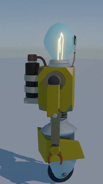 Servo the Confused Robot #animation #loop #digitalart #blender3d смотреть онлайн