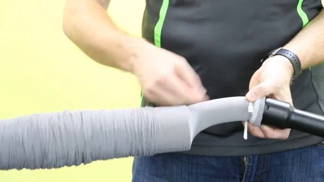 How To Fit A Protective Hose Sock To Your Ducted Vacuum | Aussie Vac смотреть онлайн