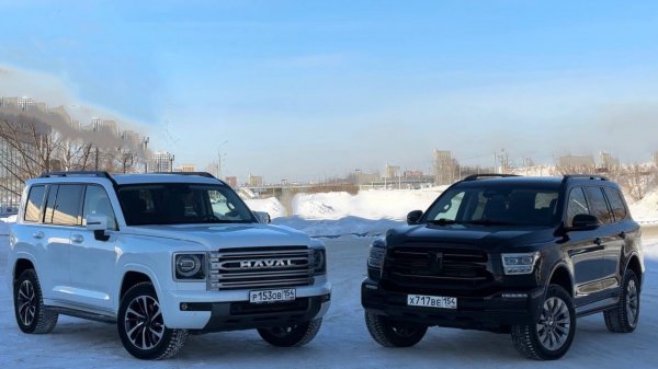 Бензиновый HAVAL H9 против гибридного TANK 500.
