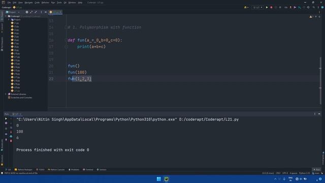 L21 - Polymorphism in Python | Polymorphism in Class , Function | Python Complete Course смотреть онлайн