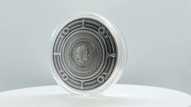 REMEMBERING THE RMS TITANIC 35TH ANNIVERSARY 3 OZ SILVER COIN 10$ SOLOMON ISLANDS 2021 смотреть онлайн