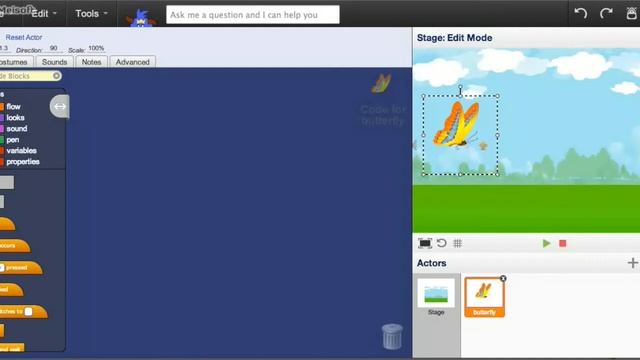 FB2 Add an actor in your flappybird смотреть онлайн
