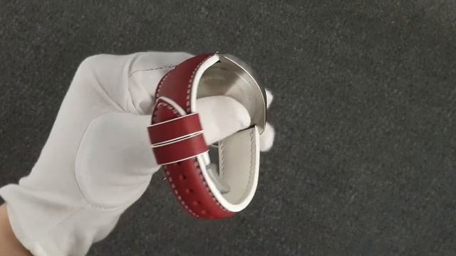 Bespoke watch strap of calf leather for Calvin Klein watch. смотреть онлайн