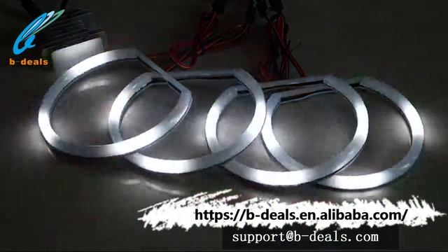Sk6812 chasing led halo ring RGBW angel eyes light for BBMW E36 E38 E39 E46 смотреть онлайн