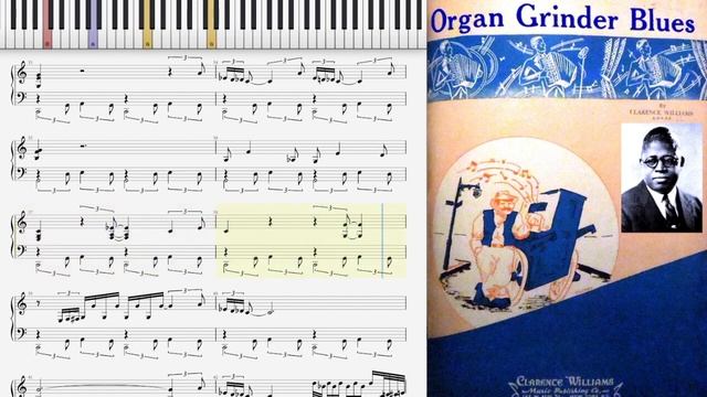 Organ Grinder Blues by Clarence Williams (Dorian Henry, piano rendition) смотреть онлайн