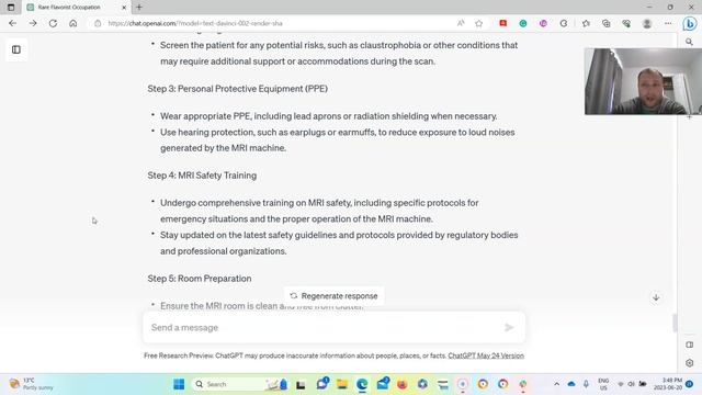 Creating and Memorizing a Safe Work Procedure with ChatGPT смотреть онлайн