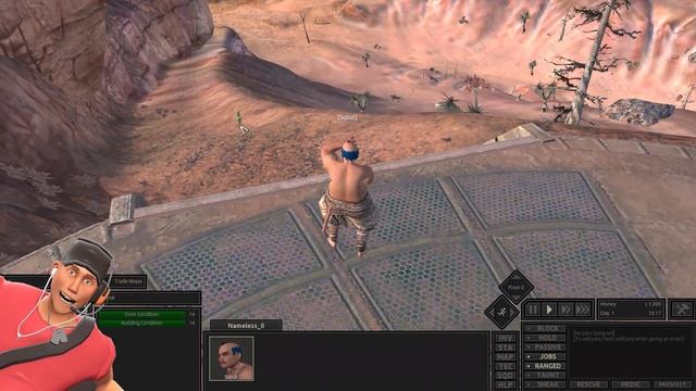 Tf2 Scout plays Kenshi смотреть онлайн