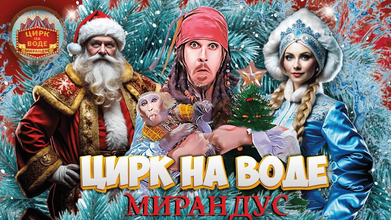 Встретим Новый Год вместе! Цирк на воде "Мирандус" смотреть онлайн