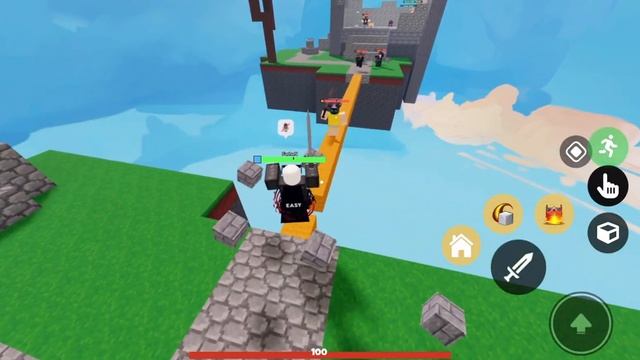 Using terra for free wins in 5v5 Roblox Bedwars смотреть онлайн