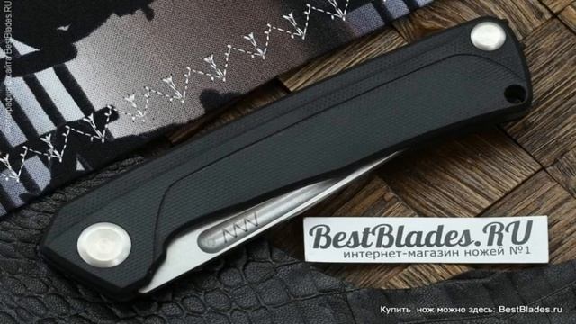 Нож ANV Z200 (liner lock,черная G10,N690,серрейтор) смотреть онлайн