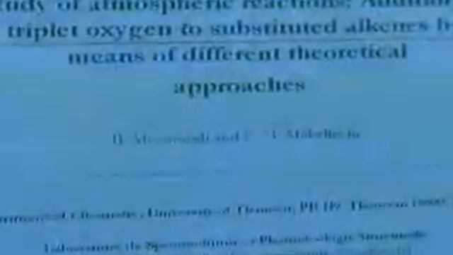 Studay of Atmospheric Reaction Addition of Triplet Oxygen to Substitued Alkenes by means of differe смотреть онлайн