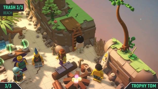 LEGO Bricktales - All Collectibles - Beach 🏆 All Trash (Summer Update) смотреть онлайн