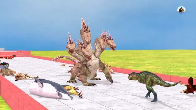 The Toughest of All Fantasy Revolt Giant Hydra Reptiles Battle Animal Revolt Battle Simulator смотреть онлайн