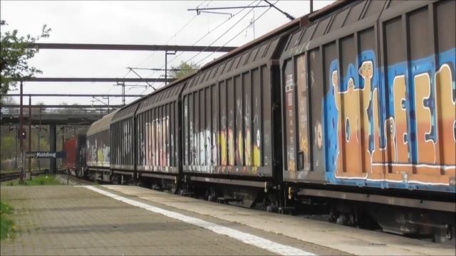 DB 185 402-5 med blandet godstog смотреть онлайн