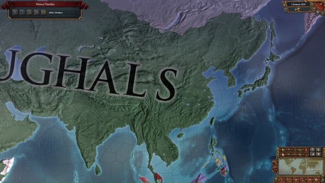 EU4 Timelapse But Timurids Have Max Tech смотреть онлайн