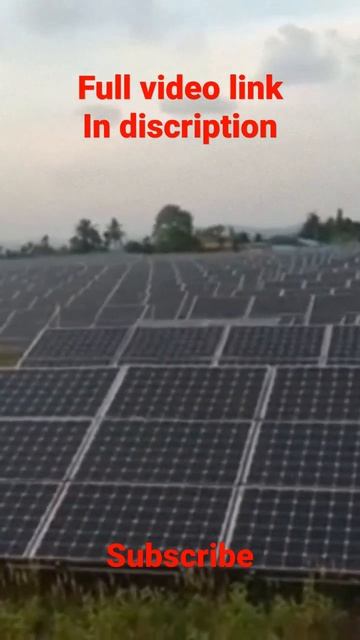 Crystalline Technology Based Ground Mounted Solar Power Plant. смотреть онлайн