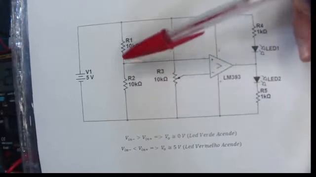 Circuito Comparador LM393 LM358 смотреть онлайн