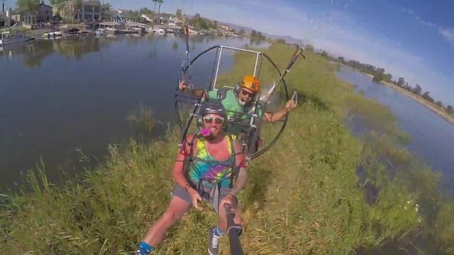Foot launch Paramotor Tandem greatness смотреть онлайн
