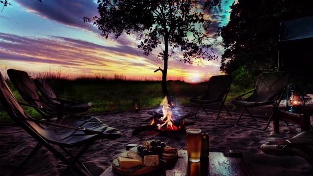 Природа. Пейзаж. Дождь. Романтическая музыка. смотреть онлайн