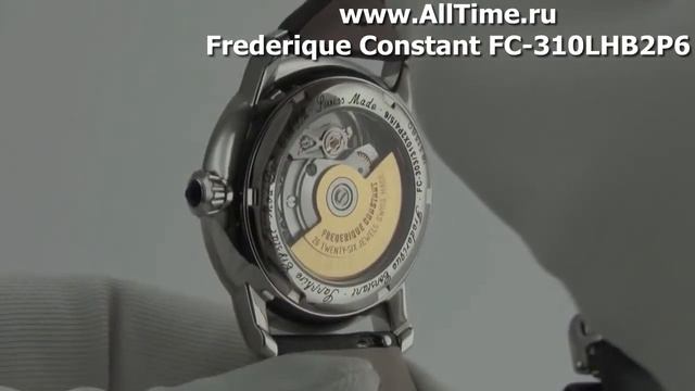 Женские наручные швейцарские часы Frederique Constant FC-310LHB2P6 смотреть онлайн