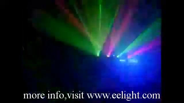 4 lens laser green+red laser light show system.flv смотреть онлайн