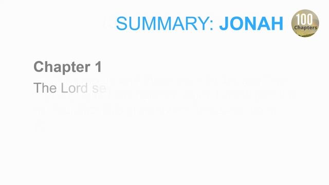 Bible Summary | Jonah Overview смотреть онлайн