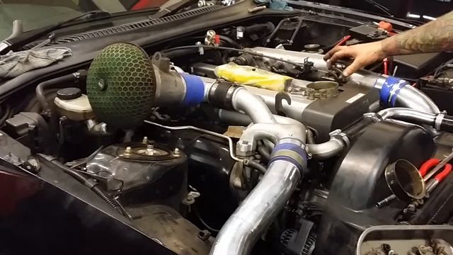1jz 2.5 fitted to supra 2nd day running better смотреть онлайн