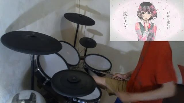 kuzu no honkai Sayuri Heikousen drum cover смотреть онлайн