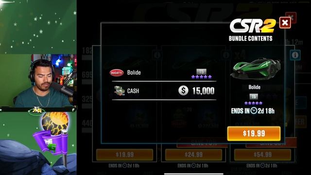 BUGATTI BOLIDE SUPER GREEN SPEC! SHOULD I BUY IT? $20 | CSR2 смотреть онлайн