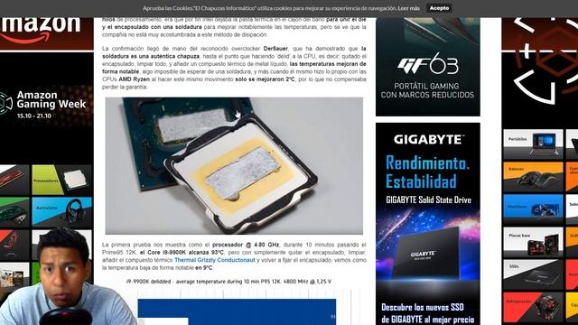 No Compres el i9 9900k l Muy caro, Muy caliente, Muy innecesario смотреть онлайн