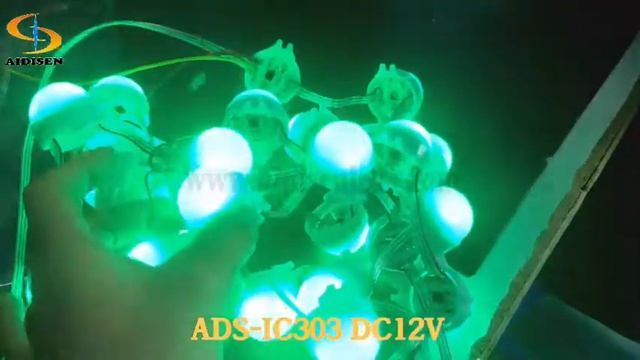 ADS IC303 Programmable DC12V 3 SMD5050 RGB Full Color Led Pixels Light IP66 смотреть онлайн
