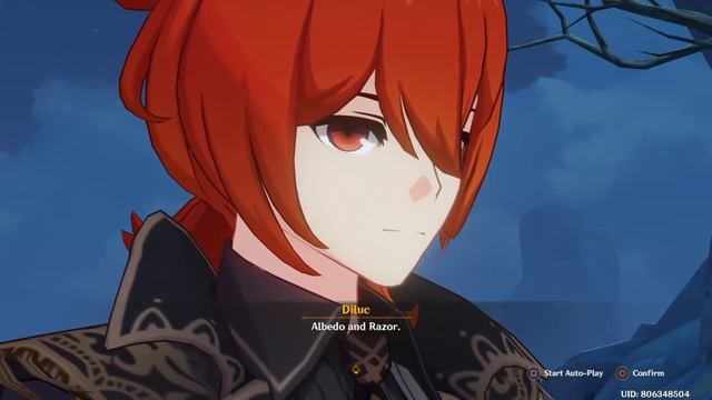 Meet Diluc, Kaeya, Albedo and Razor at Golden Apple Archipelago part 1 - Genshin Impact смотреть онлайн