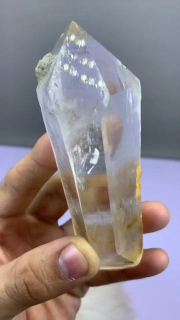 Double terminated Quartz crystal | #minerals | #crystal | #quartz | #clearquartz | #khushallgems смотреть онлайн