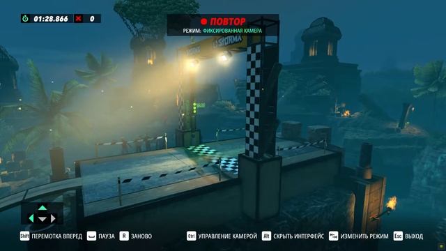 Trials Rising, выполнение Контракта при заезде гонки трассы "Ангкор, еще Ангкор", NewPC-2023 ..**** смотреть онлайн