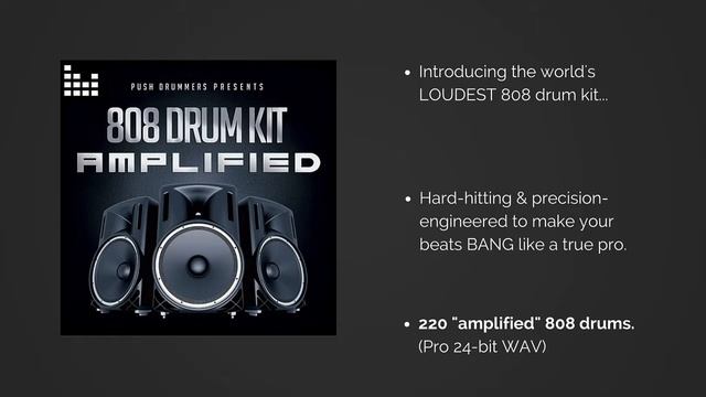 808 Drum Kit (Amplified) - Official Demo смотреть онлайн