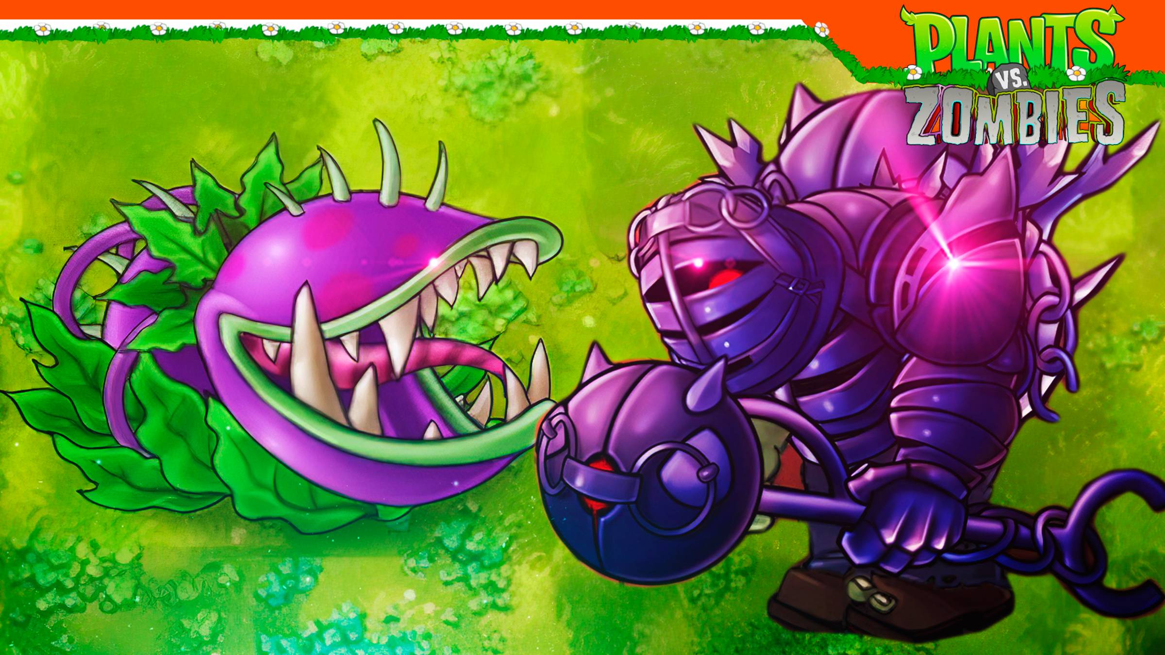 😈 МЕГА ЗУБАСТИК ЧОМПЕР! ЭТО ИМБА ПРОТИВ ГАРГАНТЮА! ФЬЮЖН МОД ПВЗ 2.2! 😈 Plants vs Zombies Fusion смотреть онлайн