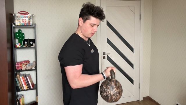 Лучшие упражнения с гирей/ Прокачка всего тела в домашних условиях смотреть онлайн