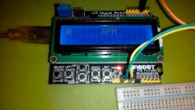 Arduino RPM counter or tachometer смотреть онлайн
