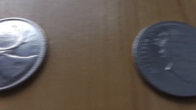 25 Cents coin of Canada from 1979 in HD смотреть онлайн