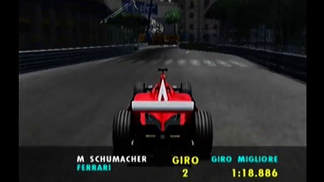 F1 2001 EA Sports - Schumacher Monaco GP смотреть онлайн