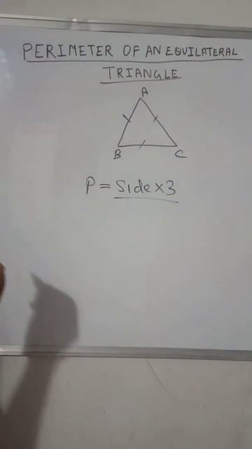 Perimeter of An Equilateral Triangle Formula смотреть онлайн