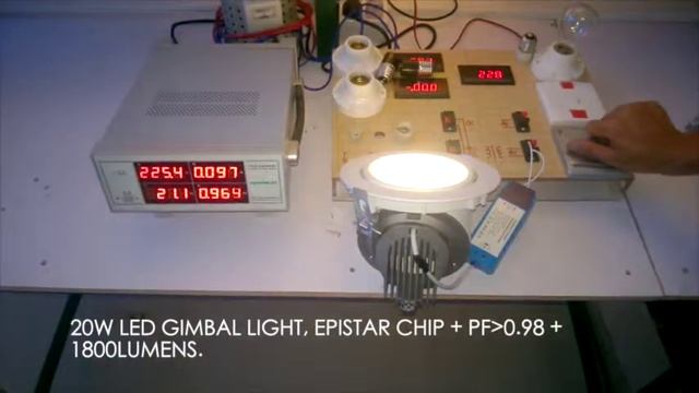 KLM|20w led gimbal downlight with 220v смотреть онлайн