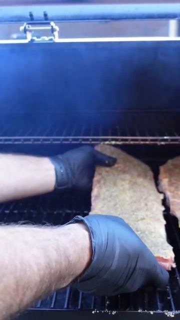 Sweet Teriyaki Smoked Ribs #shorts #shorts28