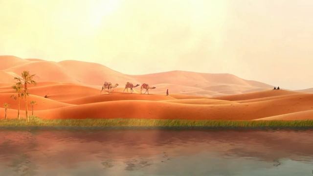 PARADISE IN DESERT I relaxing duduk flute l stress and anxiety relief смотреть онлайн