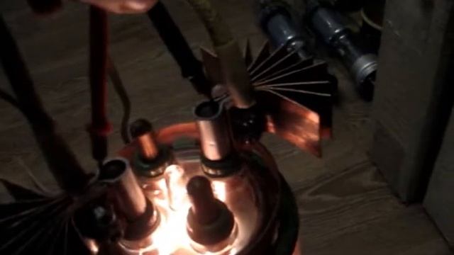 Пробный запуск накала с охлаждением выводов катода смотреть онлайн